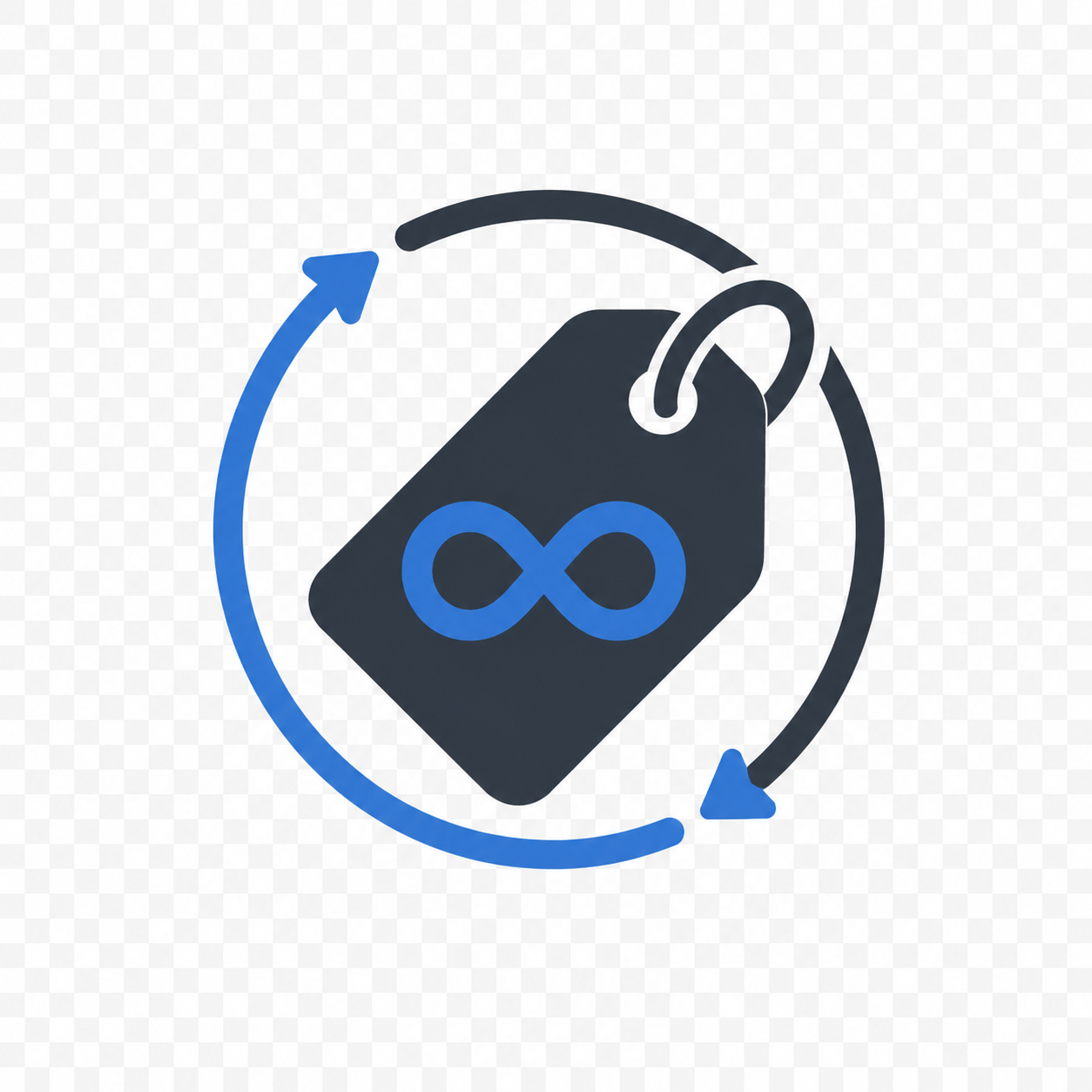 Symbol für Flatrate beim Auto-Abo